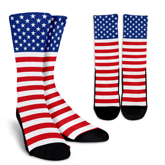 US Flag Socks