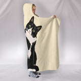 I Love Cats Hooded Blanket