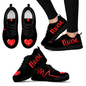 Nurse Red Heart Women's Sneakers