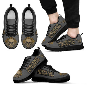 World's Best Tattooed Dad Sneakers (2 Colors)