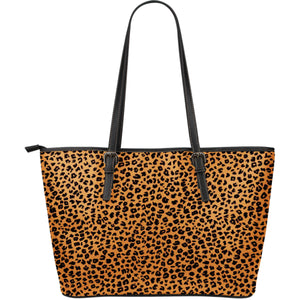 Cheetah Large Vegan Leather Handbag