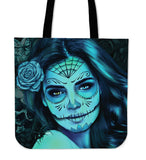 Tattoo Calavera Queen Tote Bag BW/Color FREE + Shipping & Handling