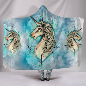 Unicorn Universe Plush Hooded Blanket