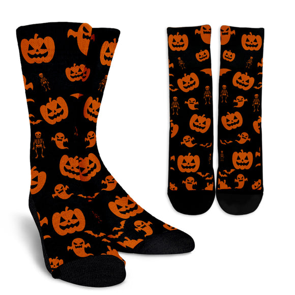Crew Socks Halloween Madness (Black)