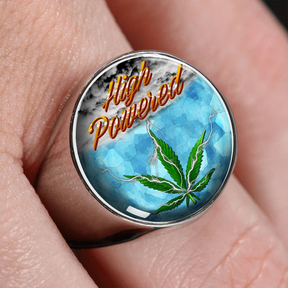 High-Powered Blue Marijuana Ring