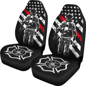 Firefignters Car Seat Covers Version 2