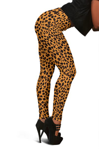 Wild Cheetah Animal Print Leggings