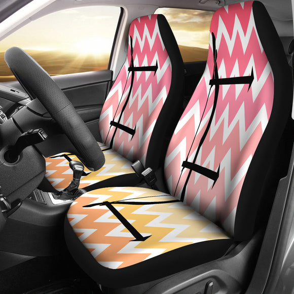 I Love Archery Collection Seat Covers (