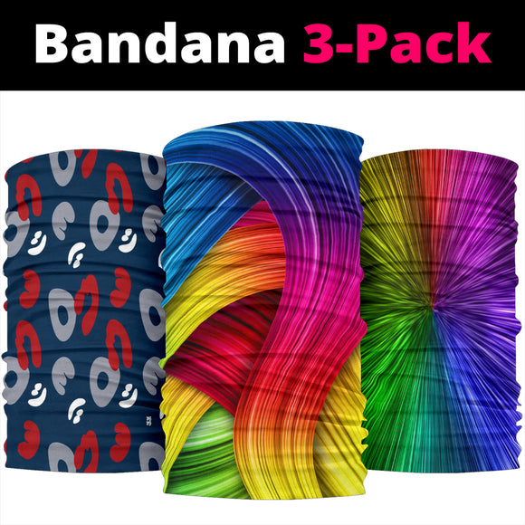 Crazy Mix Bandanna 3 Pack