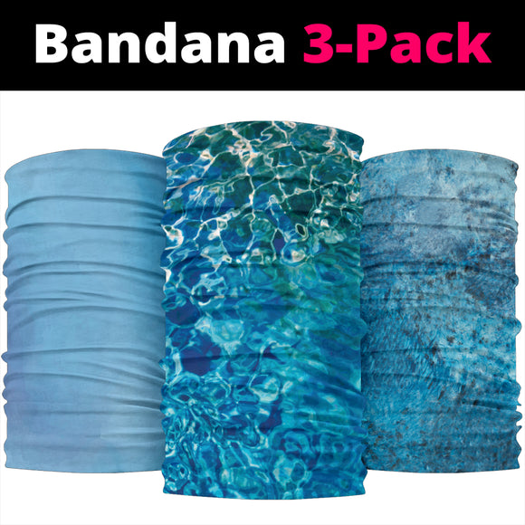 Ocean's on You! Bandanna 3 Pack