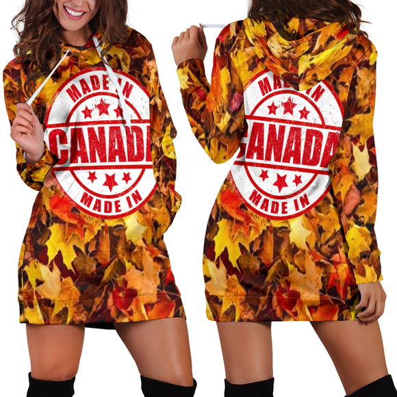 Made In Canada Women's Hoodie Dress
