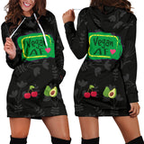 Vegan AF Hoodie Dress for Healthy Vegans
