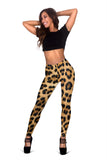 Leopard Fur Print Leggings