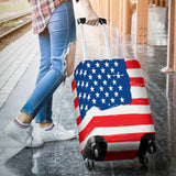 American Flag Luggage Cover