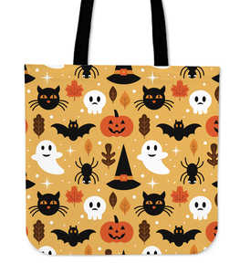 CAT Halloween Ghost Tote Bag
