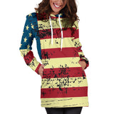 American Flag Hoodie Dress
